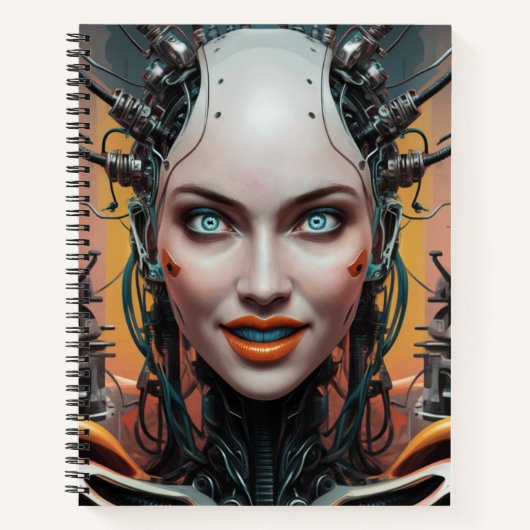 Robotisches Heft 1 Notizblock (Vorderseite)