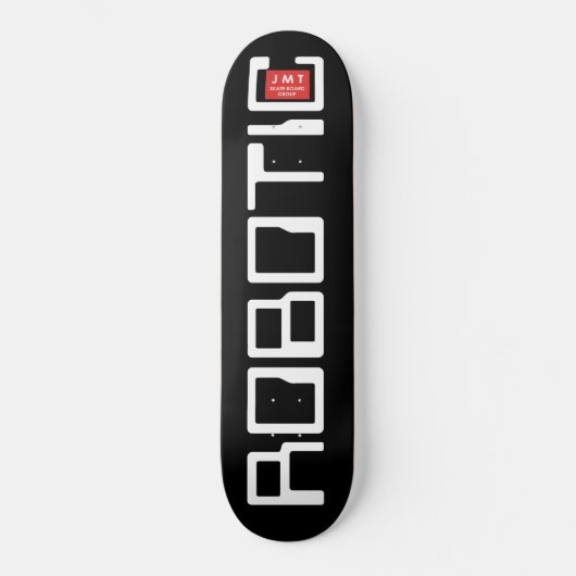 ROBOTISCHES / TST Skateboard (Vorderseite)