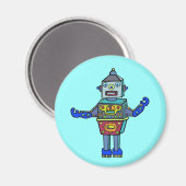 Robotman Magnet (Vorderseite/Rückseite)