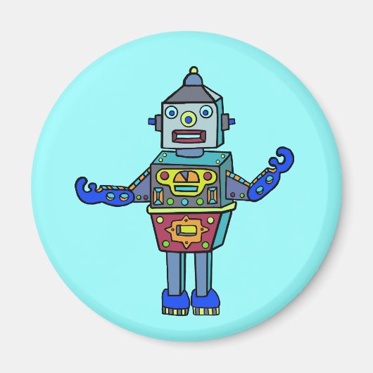 Robotman Magnet (Vorne)
