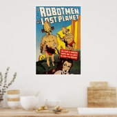 Robotmen of the Lost Planet #1 (1952) Poster (Küche)