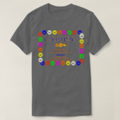 Robotron 2084 Retro-Arcade-Spiel Fan Design T-Shirt (Design vorne)