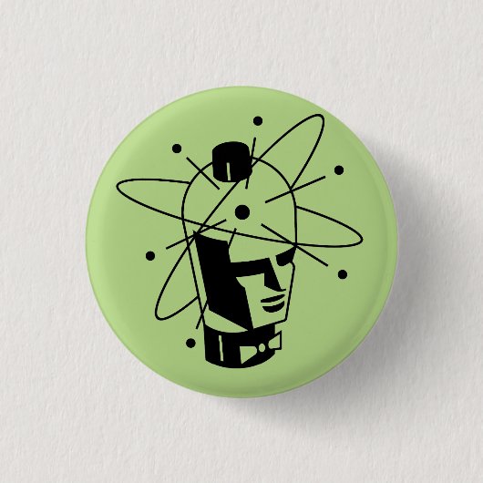 Robotron Vakuumrohr-Button Button (Vorderseite)