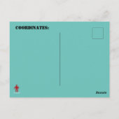 ROBOTS-FUNNY von Jetpackcorps Postkarte (Rückseite)