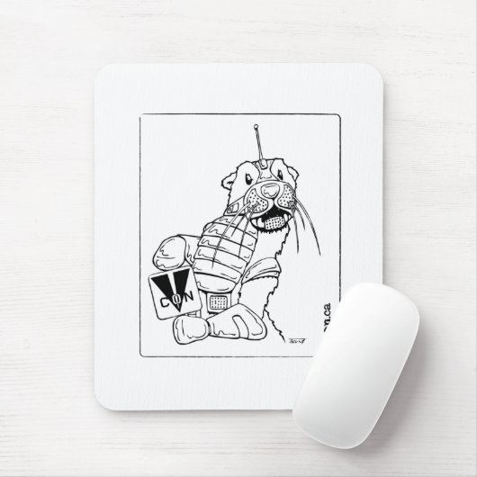 Robotter Mousepad (Mit Mouse)