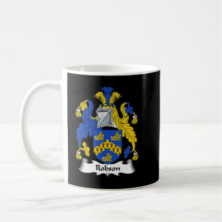 Robson Coat of Arms Familienwappen Kaffeetasse