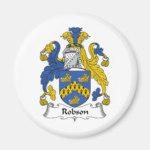 Robson-Familienwappen Magnet