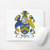 Robson-Familienwappen Mousepad (Mit Mouse)