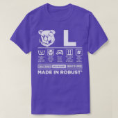 ROBUST BEAR TAG L T-Shirt (Design vorne)