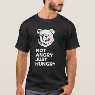 ROBUST Nicht wütend, nur hungriger weißer Junge T-Shirt
