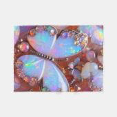 Robuste Doppelkantenstiftung für eine saubere Ba Fleecedecke (Vorderseite (Horizontal))