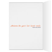 Robuste Farben der Herbstlaube Rustikaler Holzzaun (Innen (Links))