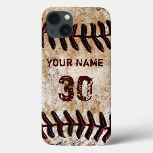 Robuste Personalisierte Vintage-Baseball-iPhone-Hü Case-Mate iPhone Hülle