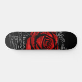 Robuste Rose Skateboard (Horizontal)