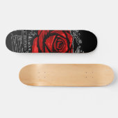 Robuste Rose Skateboard (Horizontal)