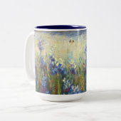 Robuste Texas-Blues-Tasse Zweifarbige Tasse (Vorderseite Links)