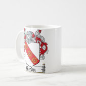 Robustes Familienwappen Kaffeetasse (Vorderseite Links)