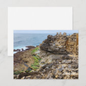 Robustes Peniche-Portugal Postkarte (Vorne/Hinten)