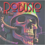 ROBUSTO Custom-Cut Vinyl Sticker (Vorderseite)