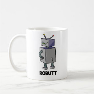 Robutt Funny Robot Pun Kaffeetasse