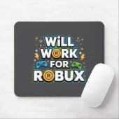Robux wird für Robux Kinder Jugend Jungen Mädchen Mousepad (Mit Mouse)