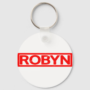 Robyn Briefmarke Schlüsselanhänger