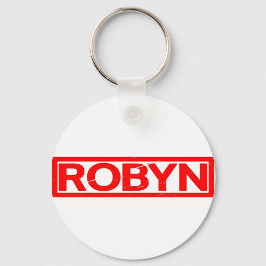 Robyn Briefmarke Schlüsselanhänger (Vorderseite)