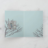 Robyn im Winter Karte (Innenseite)