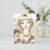 Robyn Postkarte (Stehend Vorderseite)