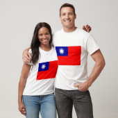 ROC Taiwan - taiwanesische Flagge - 中華民國國旗 - T-Shirt (Unisex)