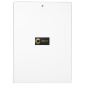 Rocaille-Muster Klemmbrett (Rückseite)