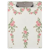 Rocaille-Muster Klemmbrett (Vorderseite)