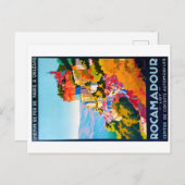 Rocamadour, Département Lot Postkarte (Vorne/Hinten)