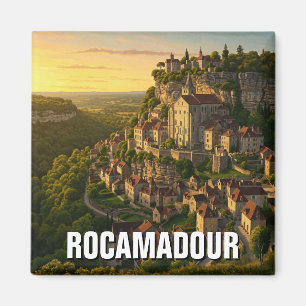 Rocamadour France Travel Magnet