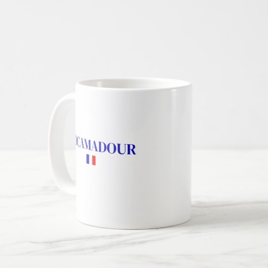 ROCAMADOUR Frankreich Kaffeetasse (Vorderseite Links)
