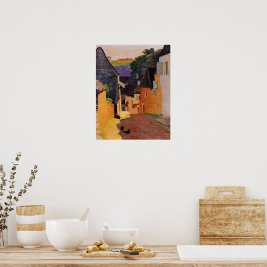 Rocamadour Landschaft - Felix Vallotton Poster (Küche)