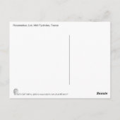 Rocamadour Postkarte (Rückseite)