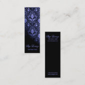 "Roccoco" (mager) Zuhause-Inszenierung Innendesign Mini Visitenkarte (Vorne/Hinten)