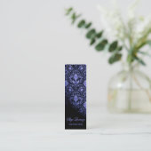 "Roccoco" (mager) Zuhause-Inszenierung Innendesign Mini Visitenkarte (Stehend Vorderseite)