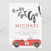 ROCE CAR PARTY INVENT EINLADUNG (Vorne/Hinten)