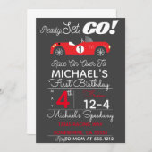 ROCE CAR PARTY INVENT EINLADUNG (Vorne/Hinten)