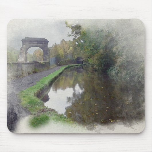 Rochdale Canal Sagar Richards Arch Mousepad (Vorne)