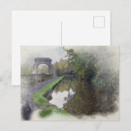 Rochdale Canal Sagar Richards Arch Postkarte
