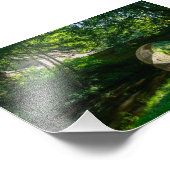 Rochdale Canal, Sowerby Bridge Fotodruck (Ecke)