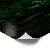 Rochdale Canal, Sowerby Bridge Poster (Ecke)