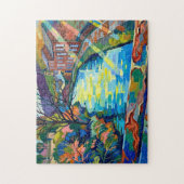 Rochdale Canal Sowerby Bridge Puzzle (Vertikal)