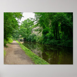 Rochdale-Kanal, Luddendenfoot Poster