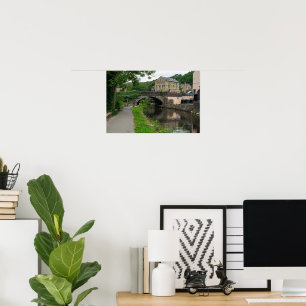 Rochdale-Kanal, Luddendenfoot Poster