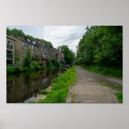 Rochdale-Kanal, Luddendenfoot Poster