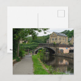 Rochdale-Kanal, Luddendenfoot Postkarte
